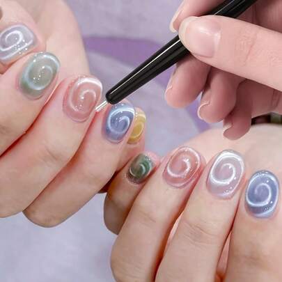 1pc Cat Eye Nail Magnet Magnetic Pen 11cm Suction Steel Ball Magnet Pen Nail Art Tools Cat Eye Gel Nail Polish Magnetic Stick,Nail Supplies,Nail Tools,Nail Art Tools,Back To School,Nails,Nail Tools For Press On Nails,Friend Gifts, Female Gifts, Halloween Supplies, Travel Supplies, Christmas Supplies