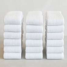 Kit 6 Pares Meia Esportiva Trifil Cano Médio Algodão Original Confortável