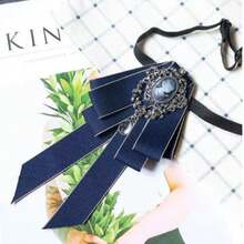 1pc-Elegant Bow Tie, Suitable For Both Men And Women - Elastic Design, Easy To Wear, Perfect For Weddings, Parties And Daily Wear. Bow Style, Wedding Accessories/Fashionable Bow/Fabric Tie