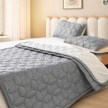 Waterproof Mattress Pad - 1 Pc Soft&Breathable King-Size Mattress Pad, Removable Waterproof Mattress, Comfortable Bedding - Protective Cover, Hotel Quality, Strap Design - Blue - View 10