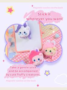 Hasbro Bunny Ear Plush Magnetic Keychain Series, Fluttershy, Halloween Gift, Birthday Gift, Back-To-School - Yellow - View 6