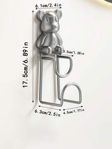 1 Gancho plegable para colgar en la pared, resistente a la oxidación - Sin necesidad de taladro, ahorra espacio, estante orgánico para toallas, cestas, etc. en el baño, diseño de almacenamiento moderno para el baño, gancho práctico