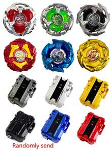 New X-Series Spinning Top, Upgraded Version, Boxed Set Vs Regular Version, Single Spinning Top + Launcher Combo, Battling Capability, Surprise Gift, Stronger Spin Power, Christmas Gift, Halloween Gift, Weekend Gift - Multicolor - View 7