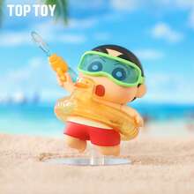 TOPTOY/MINISO 蜡笔小新夏日战斗系列盲盒手办，蜡笔小新 - 彩色 - 查看 8