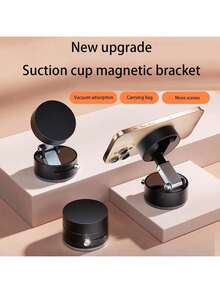 1 pieza Soporte multiusos para teléfono con ventosa giratoria de 360°, extensible, soporte magnético con ventosa colgante adecuado para dormitorio, estudio, cocina, oficina, auto