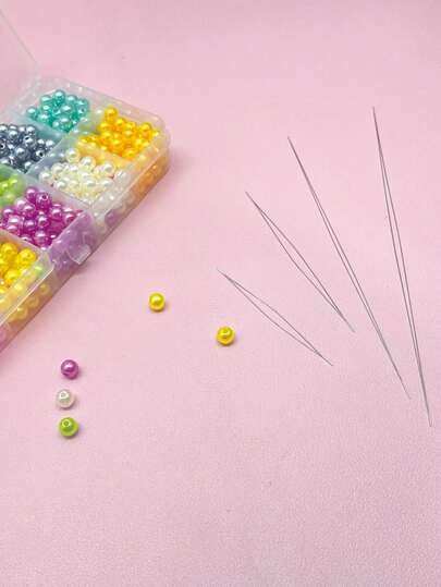 5pcs Beading Needles/Jewelry Making Tools, Sizes: 5.5cm, 7.5cm, 12.5cm, 15cm