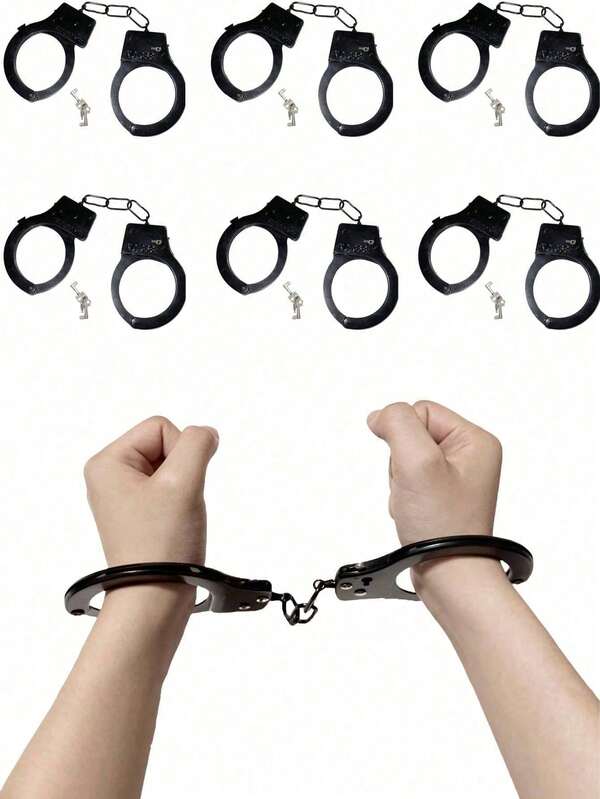 1 pieza Esposas de plástico, diámetro interno menor a 5 cm