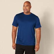 Essentials Performance Tech - Camiseta para hombre, paquete de 2 - Burdeos - Ver 7