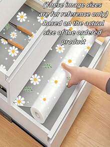 Kitchen Cabinets Are Equipped With 1 Roll Of Camellia Rack Padding, Non Adhesive Drawer Padding, Anti Slip Refrigerator Padding, EVA Waterproof Refrigerator Padding, Cabinet Padding, And Simple Dining Mats. Storage, Kitchen Utensils, Kitchen Supplies, Room Decoration, Home Decoration.