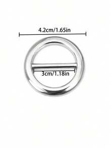 1 Stück multifunktionale Metall Schal & Accessoire Clips - elegante und modische Accessoires geeignet für Schals, T-Shirts und Gürtel, passend für jeden Anlass (Zufällige Farbe)