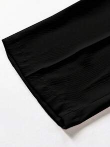 Men's Old Money Men Suit Trousers - Black - View 8