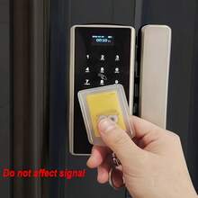 1 件磨砂透明卡套带钥匙扣、身份证、IC 卡、门禁卡保护套 - 彩色 - 查看 2