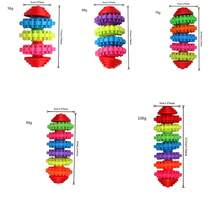 Pet Healthy Teeth Gums Chew Gear Toy Chew Training Tool Colorful Rubber Pet Dog Puppy Dental Teething Toy