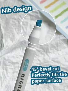 15pcs Double-Headed Fluorescent Highlighter Pens, 17*14cm, Dual Tip Pastel Highlighters, Fluorescent Marker Pens For Coloring, Underlining, Highlighting, Thick & Thin Tips, Back To School Essential