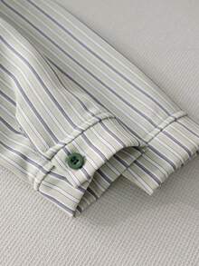 3pcs Baby Boy Gentleman Outfit Set, Long Sleeve Casual Fashionable Shirt, Pants And Bow Tie, Spring/Autumn