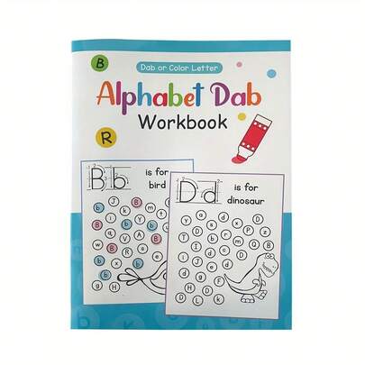 26 Alphabet & 0-9 Number Tracing Workbook, Learn And Practice Writing Letters, Recognize Uppercase And Lowercase, Handwriting Exercises, Preschool Alp