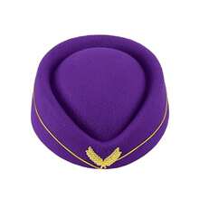 D EXCEED Juego de 1/2/3/4 piezas de gorra de azafata, bufanda y pin de avión - Accesorios de disfraz de azafata para mujeres para Halloween, fiestas temáticas y eventos de disfraces - Multicolor - Ver 23