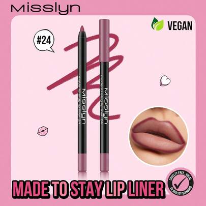 Misslyn Uzun Süre Kalıcı Dudak Kalemi, Yüksek Pigmentli Dudak Rengi, Jel Dudak Kalemi, Ucu Açılabilir, Pürüzsüz Uygulama, Doğal Makyaj Etkisi, Kalemtıraşla Açılabilir, Yüksek Renk Verimi, Doğal Dudak Makyajı Yaratır, Uzun Süre Kalıcı, Pürüzsüz, Ultra İnce, Mat Dudak Kalemi, Bulaşma Yapmaz, Y2K Makyajı, Partiler, Plajlar, Seyahatler, Kamp, Açık Hava, Hediyeler, Gül Modası Kızları, Yeni Yıl Kozmetikleri, Cosplay İçin Uygundur, Seyahat ve Tatiller İçin İdealdir.