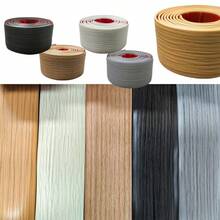 1 Stück 2m/78,74 Zoll Bodenübergangsleiste, selbstklebende Bodenabdeckungsstreifen, flache Laminat-Trennleisten, selbstklebende Bodenübergangsleiste, flache Laminat-Trennleiste zum Verbinden von Lücken, Teppichschwelle, Fliesen, Laminat- und Fliesenbodenteiler, Teppichschwelle, elegantes Holzmaserungsdesign - Verschiedenfarbig - Übersicht 4