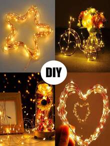 1pc Solar Powered LED String Lights, Length Options: 7m/12m/22m/32m (23ft/39ft/72ft/105ft), Solar Fairy Lights, 8 Flashing Modes, 50/100/200/300 LED Bulbs, Waterproof Outdoor Lighting String For Garden, Yard, Tree, Christmas, Wedding, RV, Halloween - IP65 Outdoor Solar Lights, Garden Lighting | Holiday Lighting | Christmas Lights | Solar Lights