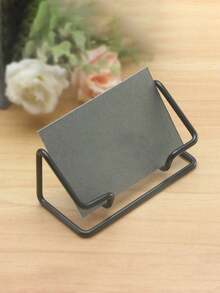 高级名片夹 - 简约流畅的桌面办公展示架，设计极简，结构坚固耐用。适用于家庭办公室桌面收纳、办公装饰、家居装饰、派对、婚礼、会议席位卡、圣诞节席位卡等各种场合。 - 彩色 - 查看 4