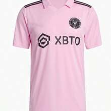 In The 23-24 Home Game Of Inter Mia/Mi, No. 10 Me/Ssi Wore A Short-Sleeved Shirt - 粉色 - 查看 4