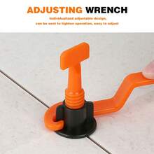 100pcs Floor Wall Tile Levelling System Leveler Tools Set Kit Reusable Construction - 100 5-15 mm - View 10