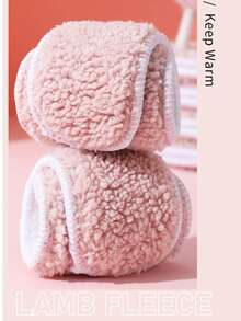 1pair Winter Plush Insole, Padded And Thickened Can Be Cut Fur Body Sweat Moisture Soft And Comfortable Warm Insole