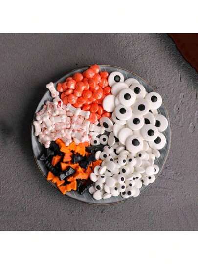 85 جرام/150 جرام حلوى DIY عيون هالوين خرز زينة الكيك خبز الدونات ديكور حلو حفلة هالوين للديكور فقط