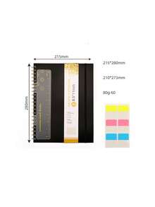 1 件 A4 螺旋装订空白笔记本，学生日记本 - A4 - 查看 14