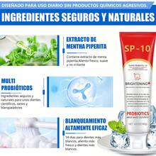 1/2 Pieza Pasta De Dientes Ultra Blanqueadora Sp-10 - Pasta De Dientes Blanqueadora Con Probiótico Fórmula De Limpieza Profunda, Aliento Fresco, Dientes Saludables Pasta Dental Con Clorhexidina, Pasta Dental White, Higiene Personal Pasta Dental Blanqueadora - Rojo y blanco - Ver 7