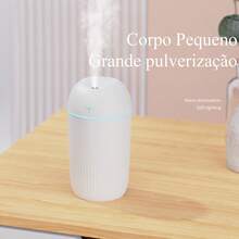 Air Humidifier And Diffuser Large Room Aromatizer 420ml Portable Air Purifier - White - View 6