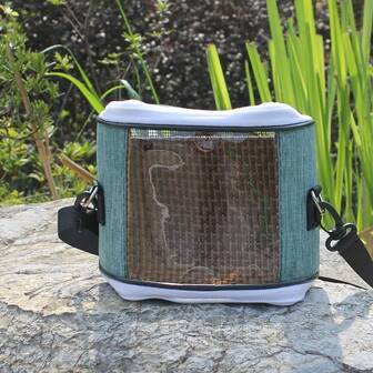 Portable Pet Bird Carrier Bag - Suitable For Travel, Training And Outdoor Use - Compact And Lightweight Bird Backpack With Adjustable Shoulder Straps