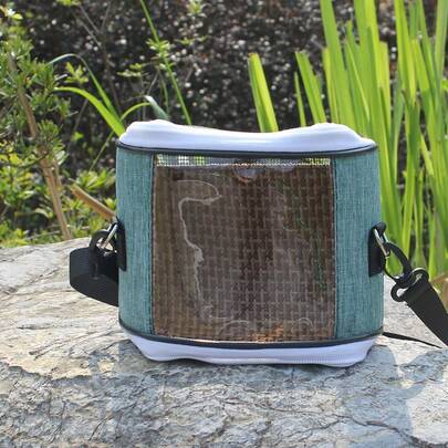 Portable Pet Bird Carrier Bag - Suitable For Travel, Training And Outdoor Use - Compact And Lightweight Bird Backpack With Adjustable Shoulder Straps