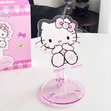 Sanrio Hello Kitty & My Melody 甜心系列多功能支架 - 手机支架，桌面友好型可爱手机支架，多功能 iPad 和平板电脑支架，床边懒人支架，便携可折叠 - 彩色 - 查看 3