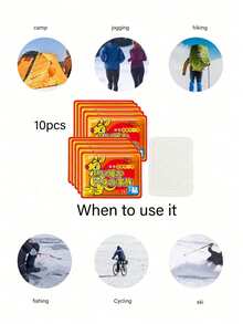 10 piezas/30 piezas/50 piezas Almohadilla térmica, Almohadilla térmica menstrual, Pegatinas de palacio cálido para mujeres, Cálido, Calentado a una temperatura constante de 55°C durante 8 horas, Empaquetado de forma independiente, Fácil de usar, es decir, Almohadilla autocalentable, Adecuado para diversas escenas en las cuatro estaciones, como el hogar, deportes al aire libre, oficina, escuela y talla grande. Adecuado para adultos.