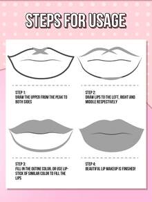 Misslyn Lápiz delineador de labios de alta pigmentación y larga duración, fórmula cremosa de gel, aplicación suave, efecto de maquillaje natural, se puede afilar con sacapuntas, alto poder de color, crea un aspecto natural de labios, lápiz delineador de labios de acabado mate de larga duración, a prueba de manchas - 09 - Ver 8