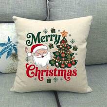 1 Stück/2 Stücke/3 Stücke Weihnachts-Hitzeübertragungsaufkleber - Weihnachtsmann, Weihnachtsbaum und "Fröhliche Weihnachten" Design, für DIY Kleidung, Kissen, Rucksäcke, T-Shirts, Hoodies, Segeltuch-Taschen, Weihnachtsdekoration - Verschiedenfarbig - Übersicht 8