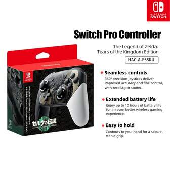Nintendo Switch Pro Controller - The Legend Of Zelda: Tears Of The Kingdom Edition
