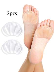 4pcs-Forefoot Pads,2Pcs Fan-Shaped Shock-Absorbing Anti-Slip Self-Adhesive Heel Protector Tool,Christmas, Winter, Pink, Graduation, Birthday, Holiday, Summer, Autumn, Spring, Y2K, Fancy Fashion, Women's Makeup, Makeup Party, Beach Travel, Camping, Outdoor School, Campus Travel, Festival Decoration Gifts, Roses, Girl Role Playing, Best Colors, Charm, Atmosphere