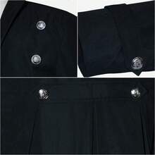 Herren Vintage Steampunk Jacke Viktorianischen Ära Gothic Mantel Uniform Halloween Kostüm Cosplay Outfit