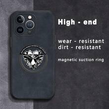 Funda para móvil con diseño de corazón y textura de piel sintética premium. Compatible con los modelos 12 a 16 Plus y Pro. Pro. Cuenta con un estilo elegante y sofisticado, convirtiéndolo en una excelente opción. - Colores mixtos 2 - Ver 1