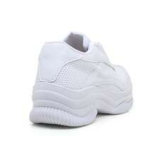 Women's Casual Sneakers Blogger Platform Shoes White Black Beige Comfortable Sneaker High Sole Chunky Lightweight New Arrival Top Original Fashion, White Sneakers - trắng - Xem 2
