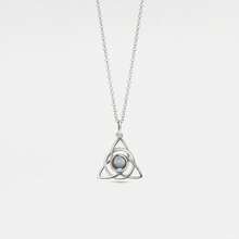 1pc Customized Photo Projection Necklace, Angel's Tear Stainless Steel Pendant With Personalized Photo Inside, Mother's Day Gift - Eye Of Samsara - View 7