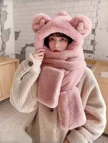 1pc Jersey Hijabs Set, Classic Solid Color Silky 170*60cm Long Scarf Instant Headcover Shawl, Suitable For Daily Casual Wear, Outings, And Gifts