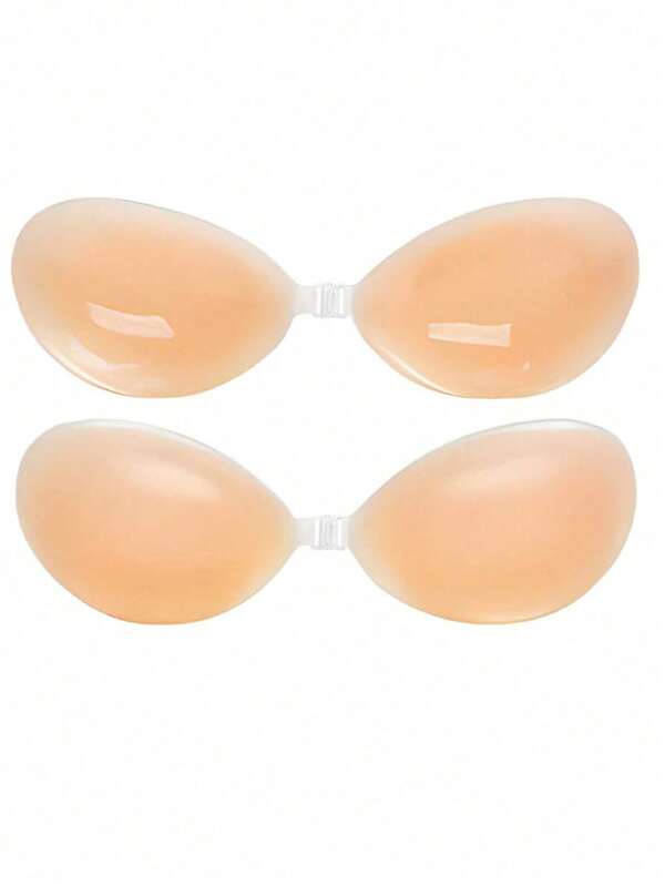 1 Piece Ladies' Waterproof Thickened Silicone Breast Petals For Small Breast Lift Up & Push In, Special For Wedding Photography