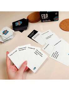 Fdp Foi De Proposito 3 Expansão Jogo De Cartas Buro Português - Preto - Visão 2