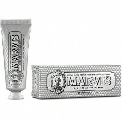  Marvis - Dentifricio Sbiancante Menta per Fumatori (25ml)