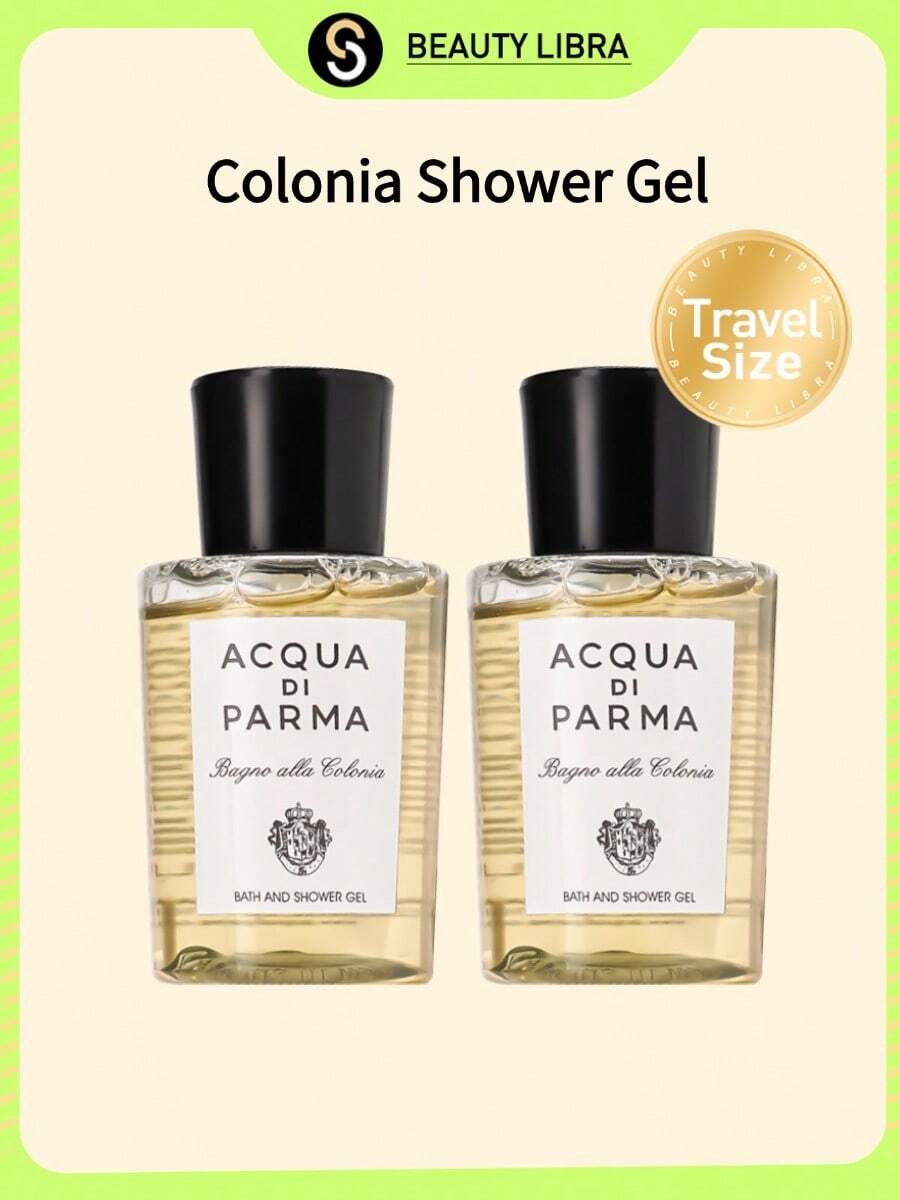 Acqua di Parma Colonia 沐浴露 - 清爽沐浴露、香氛沐浴露、保湿沐浴露、旅行装、迷你沐浴露、75毫升/2.5盎司 x 2瓶 - 無色 - 查看 1