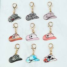 12pcs/24pcs Western Cowboy Hat & Boot Alloy Keychains ,Western-Themed Gifts For Birthday, Friendship, Party Favors, Bag Charms,Mini Keychain For Men And Women. Bag Accessories Lanyards With Id Holder Car Accessories